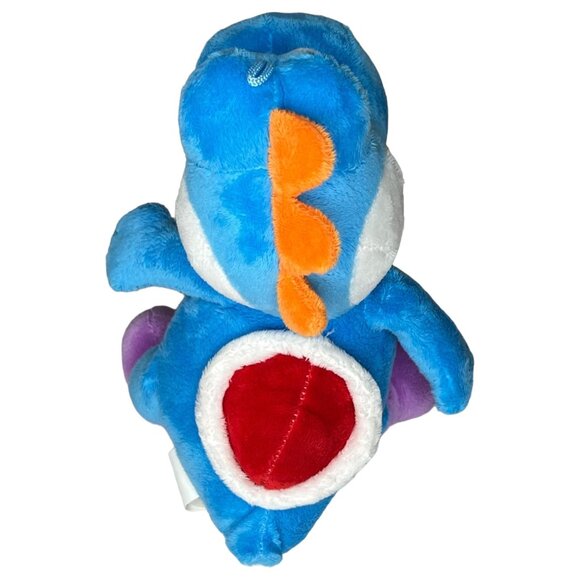 Super Mario Bros Blue Yoshi Plush Toy 11 Inch Stuffed Animal Figure Dinosaur - Picture 3 of 6